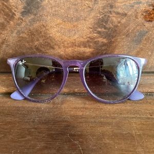 Ray Ban Erika RB 4171 purple sunglasses